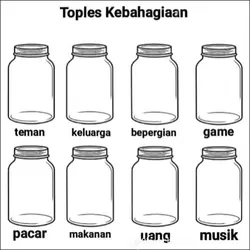 toples kebahagiaan 