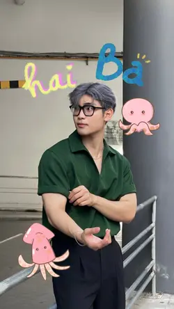 Hai ba con mực 🦑
