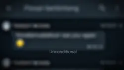 #unconditionally