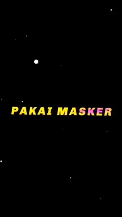 PakaiMaskerXAslinya