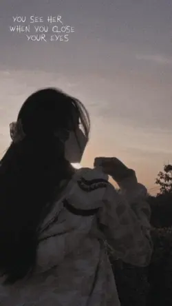 You see her when you