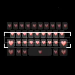 Keyboard reveal