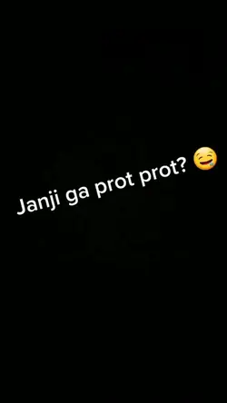 janji gak prot prot