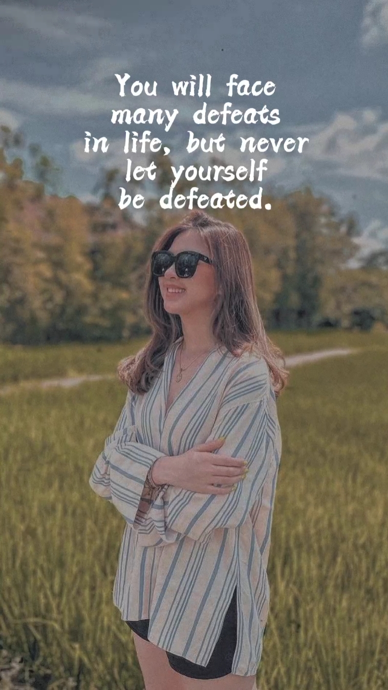 HUWAG HAYAAN ANG SARILI MO 