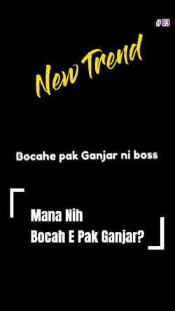Bocah e Pak Ganjar