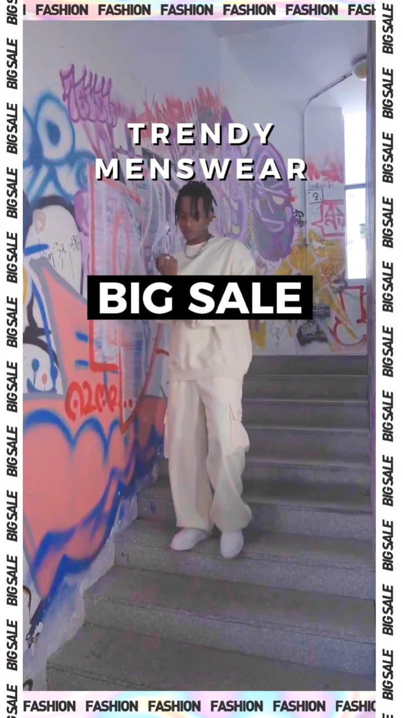 Promoção de Vendas para Moda Masculina