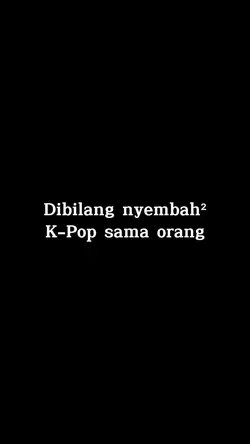 Diblg nyembah k-pop