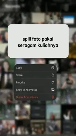 spil seragam kuliah
