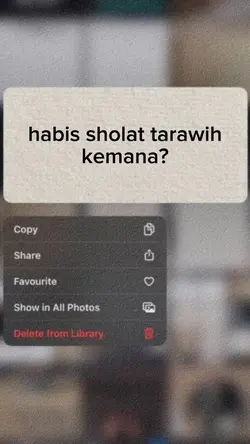 habis traweh kemana?