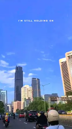 I'M STILL HOLDING ON