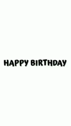 Happy Birthday