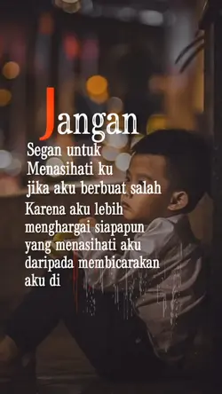 JANGAN SEGAN