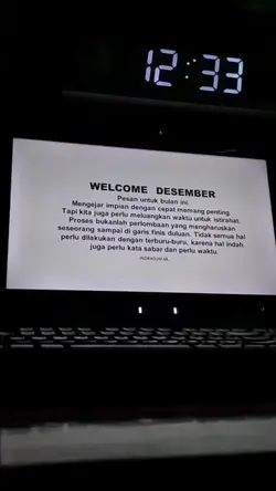 welcome Desember 
