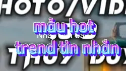 mẫu trend tin nhắn 