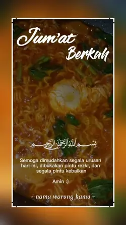 masakan jumat berkah
