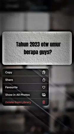 Spill umurnya dong