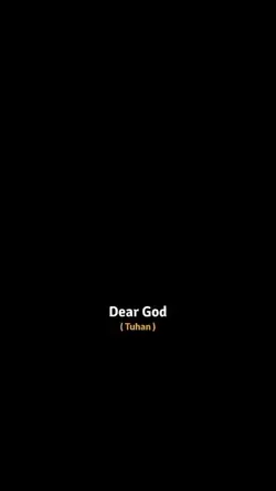 Lirik Dear God