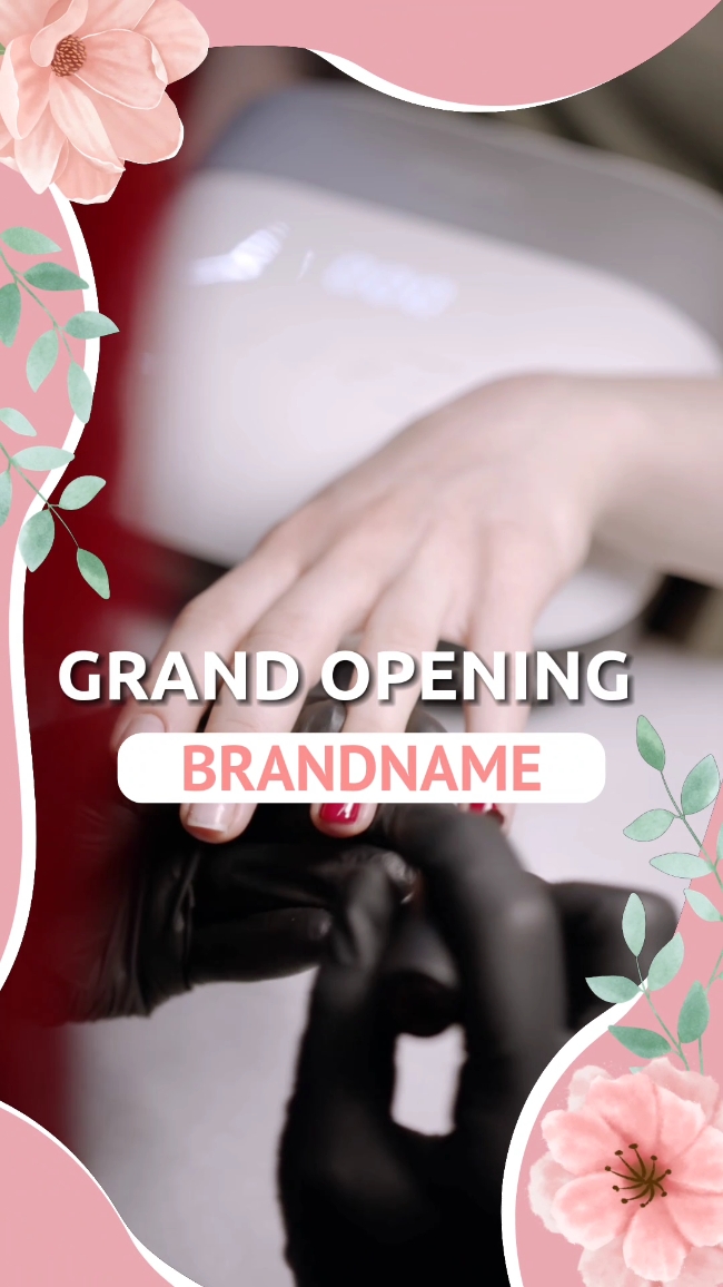Nail Studio Shop Opening