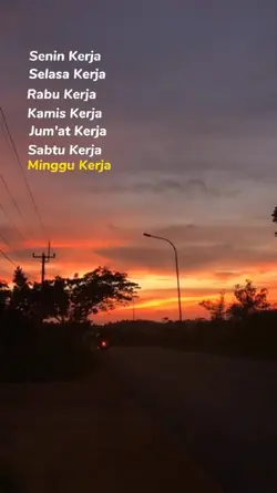 Minggu masih kerja