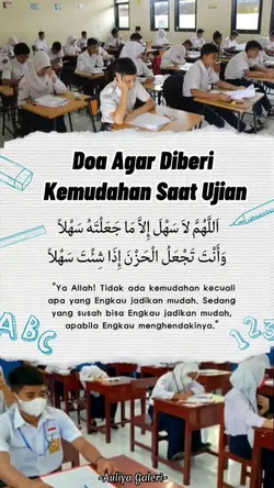Doa Saat Ujian