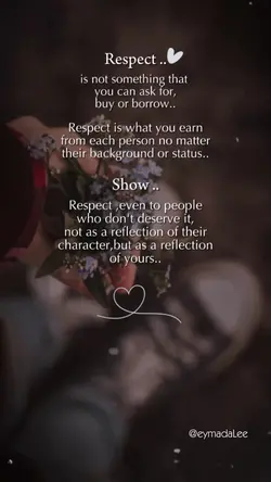 Show Respect
