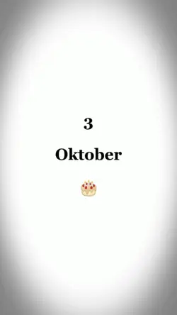 HBD, 3 OKTOBER