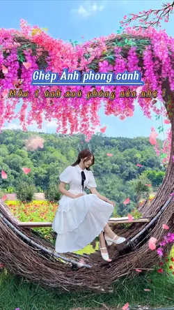 Ghép ảnh phong cảnh 