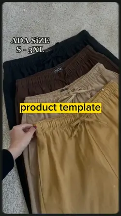 Template product