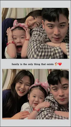 2 ảnh gia đình