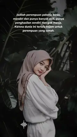 jadilah perempuan yg