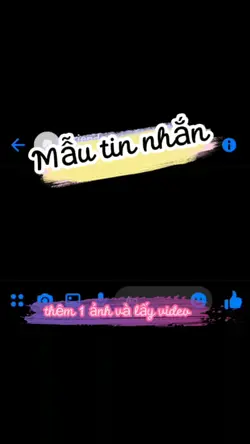 Mẫu tin nhắn