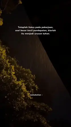 Syukuri Pekerjaanmu