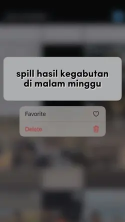 spill hasil kegabutn