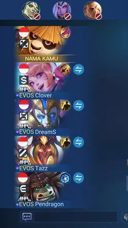Draf pick X Evos