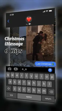 Christmas iMessage