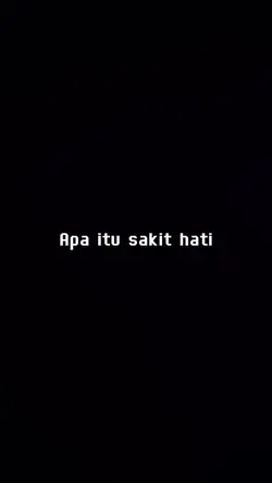 Apa itu sakit hati:v