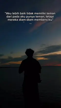 tidak punya teman