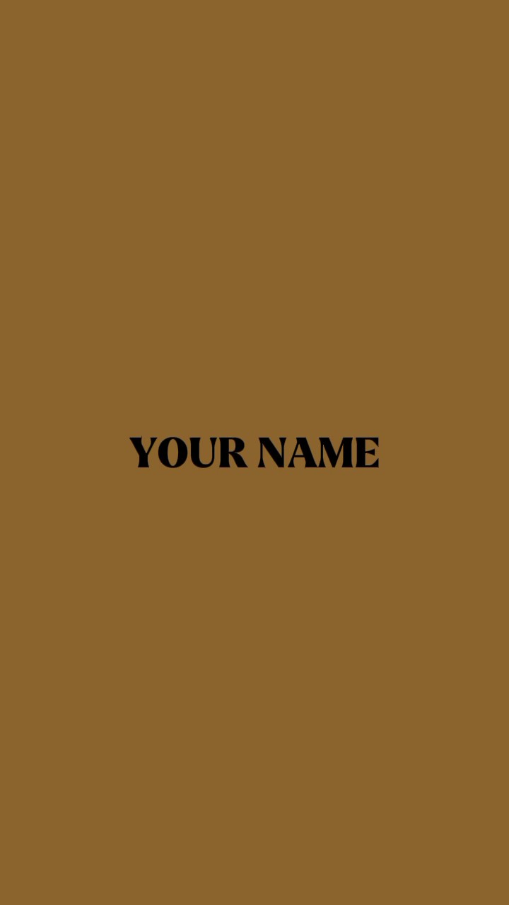 # Tu Nombre