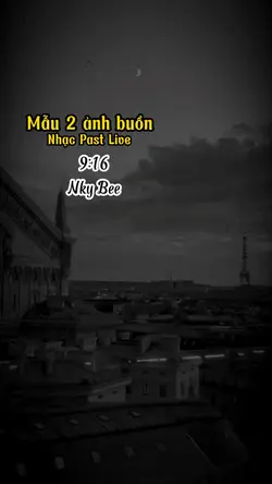 Mẫu 2 ảnh buồn