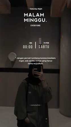 #MalamMinggu