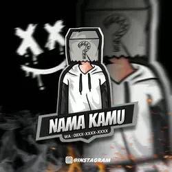 Logo maskot kardus