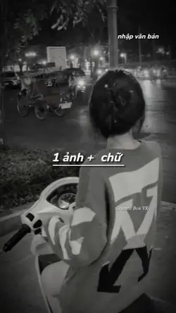 1 ảnh + nhập văn bản