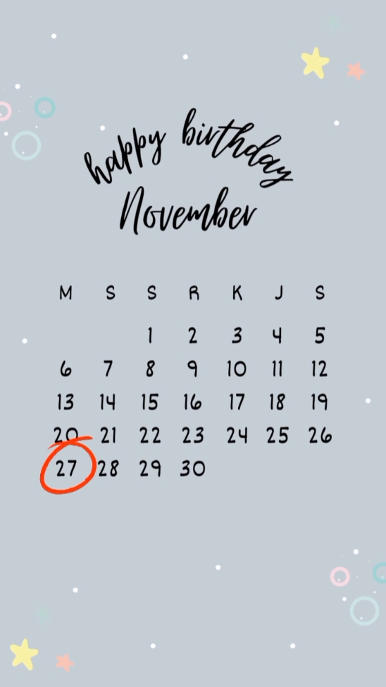 HBD 27 November 2022
