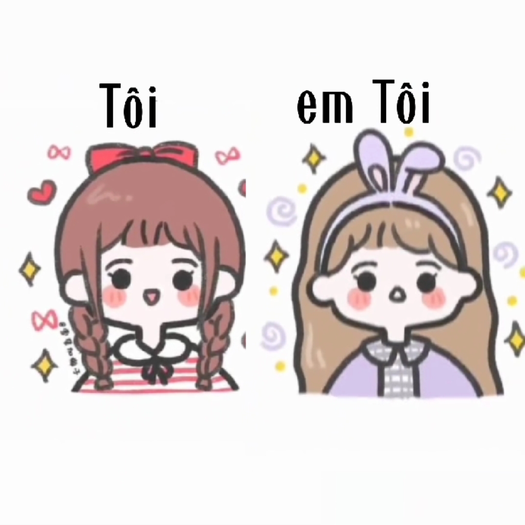 mẫu chị em
