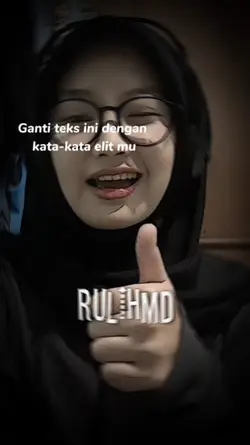 Ganti Teksnya Dengan