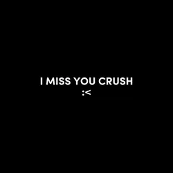 MISS YOU CRUSH