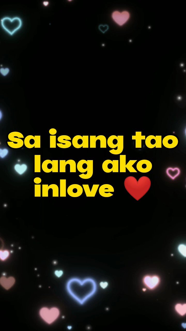 sa isang tao lang