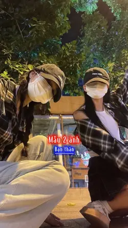 Mẫu 2 ảnh bạn thân