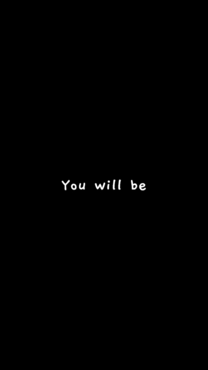 you will be my girl