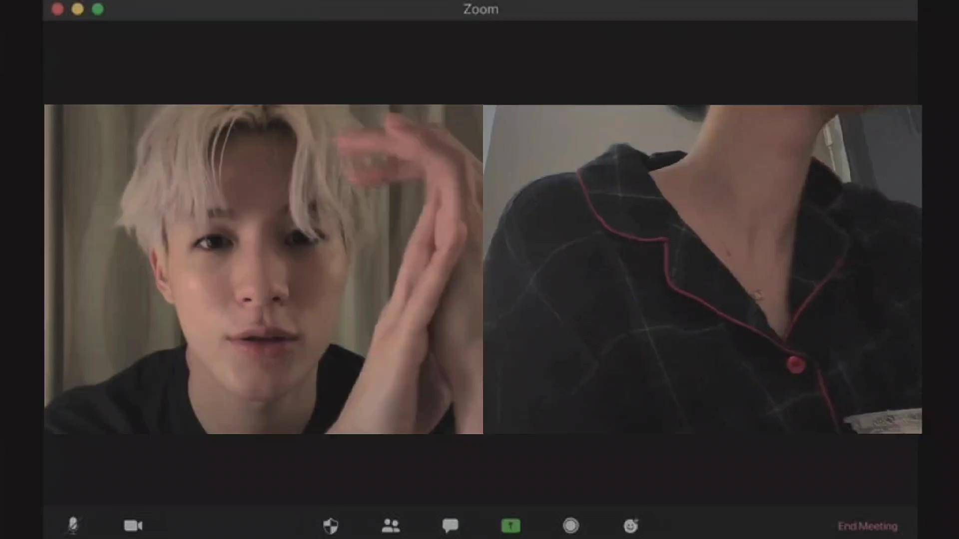 zoom with Jeno nct
